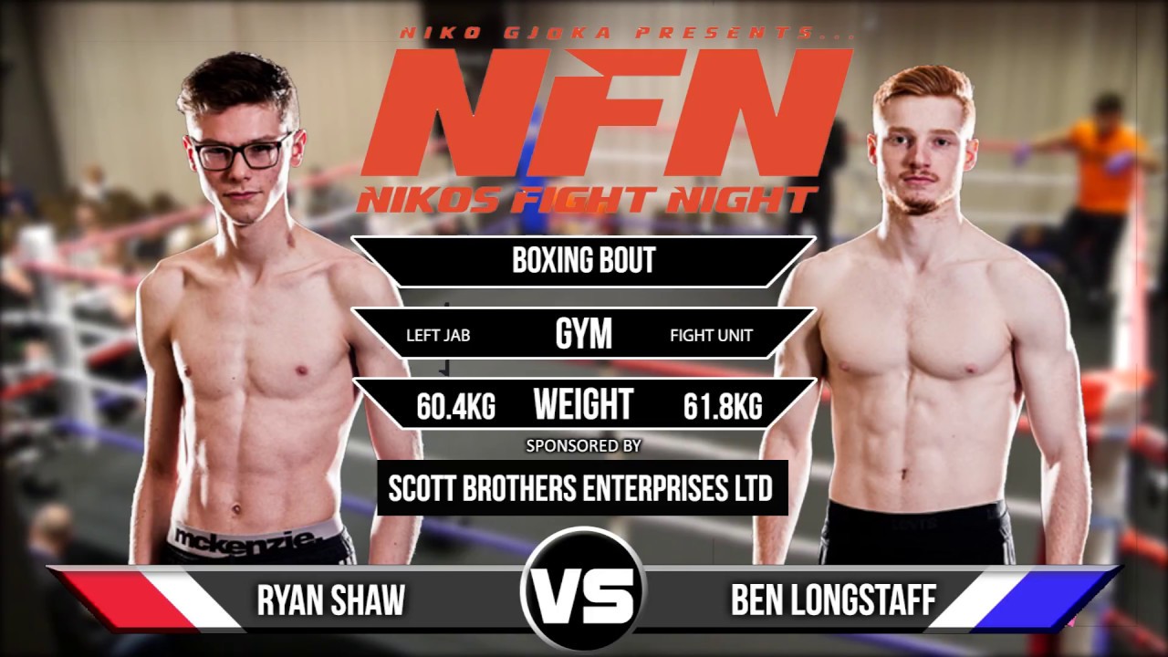 TEEN BOXING FIGHT - BEN LONGSTAFF VS RYAN SHAW