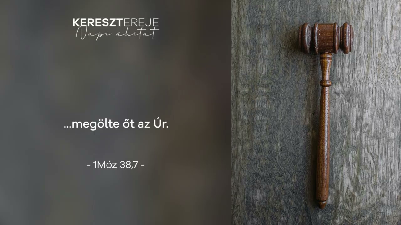 Megölte őt az Úr - Napi áhítat