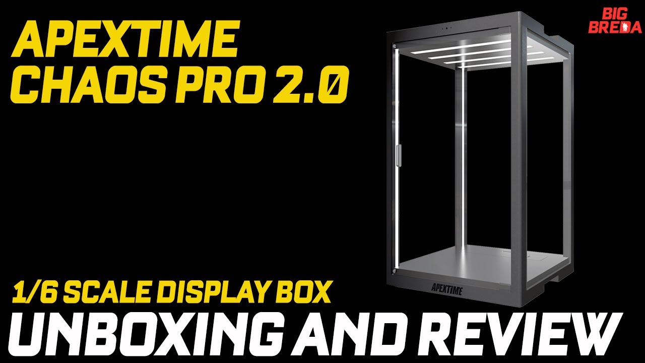 Демонстрационная коробка для фигурок Hot Toys Apextime Chaos Pro 2.0 в масштабе 1/6