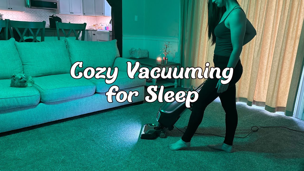8-Hour Green Ambience Vacuuming for Deep Sleep : From Wide Scenery to Close-Up
