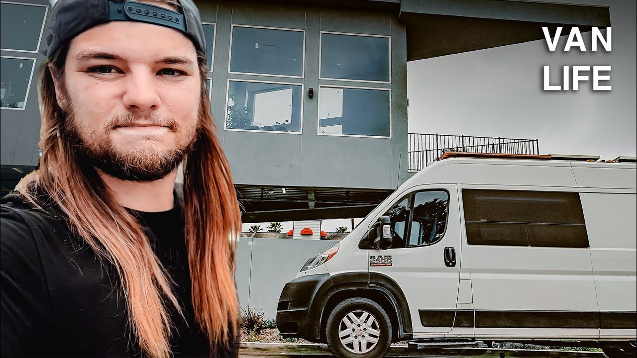 URBAN STEALTH CAMPING | solo van life