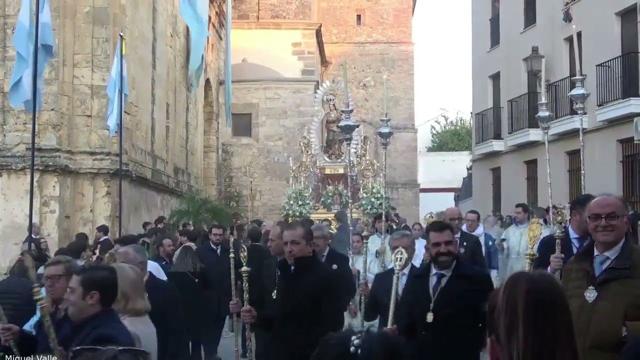 Salida procesional Inmaculada Concepción Banda Municipal de Morón 8.12.2025 