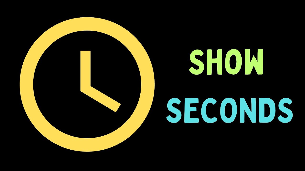 How to Show Seconds in Windows 11 Clock