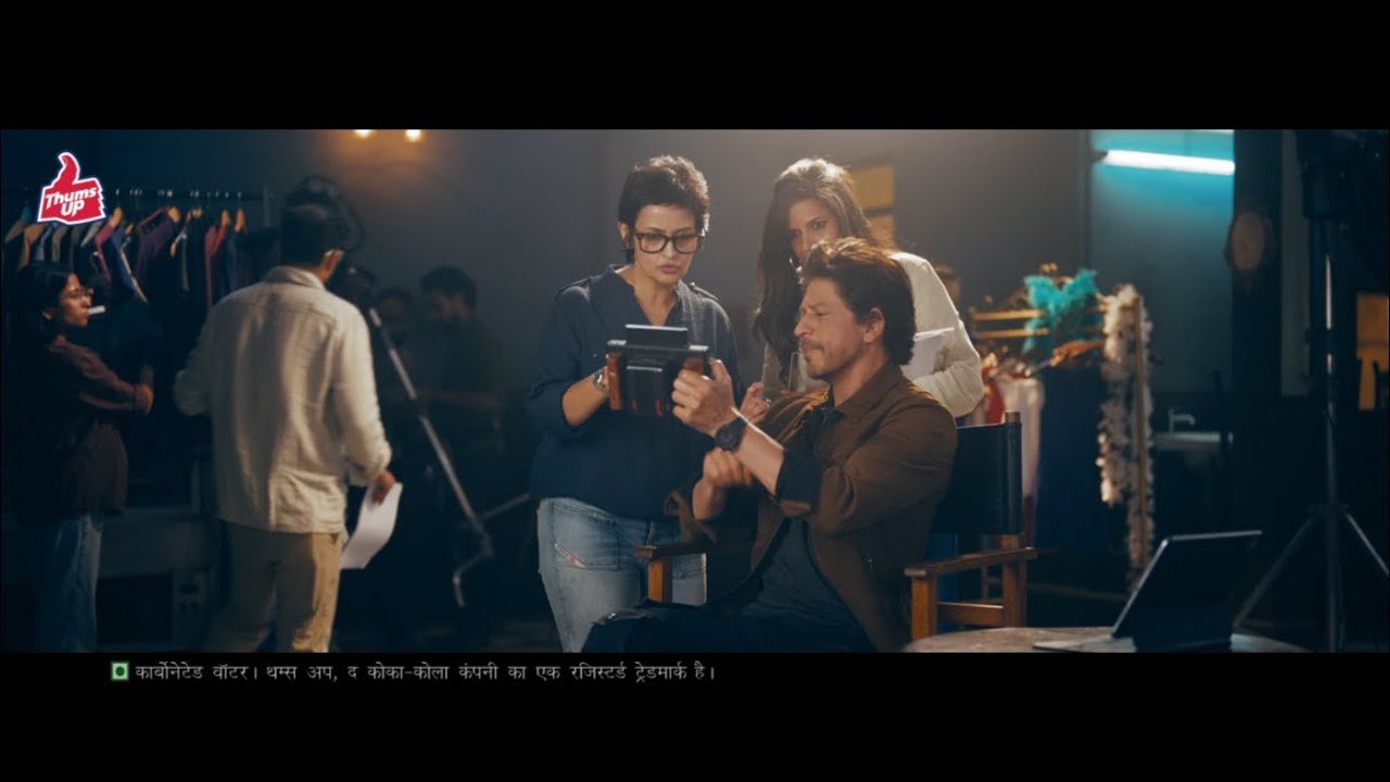 Thums Up  I  Glass mein nahin, glass se.