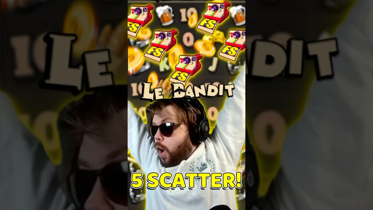 МЫ ПОЛУЧИЛИ РЕДКИЙ БОНУС ИЗ 5 СКАТТЕР-СИМВОЛОВ НА LE BANDIT! 🌈