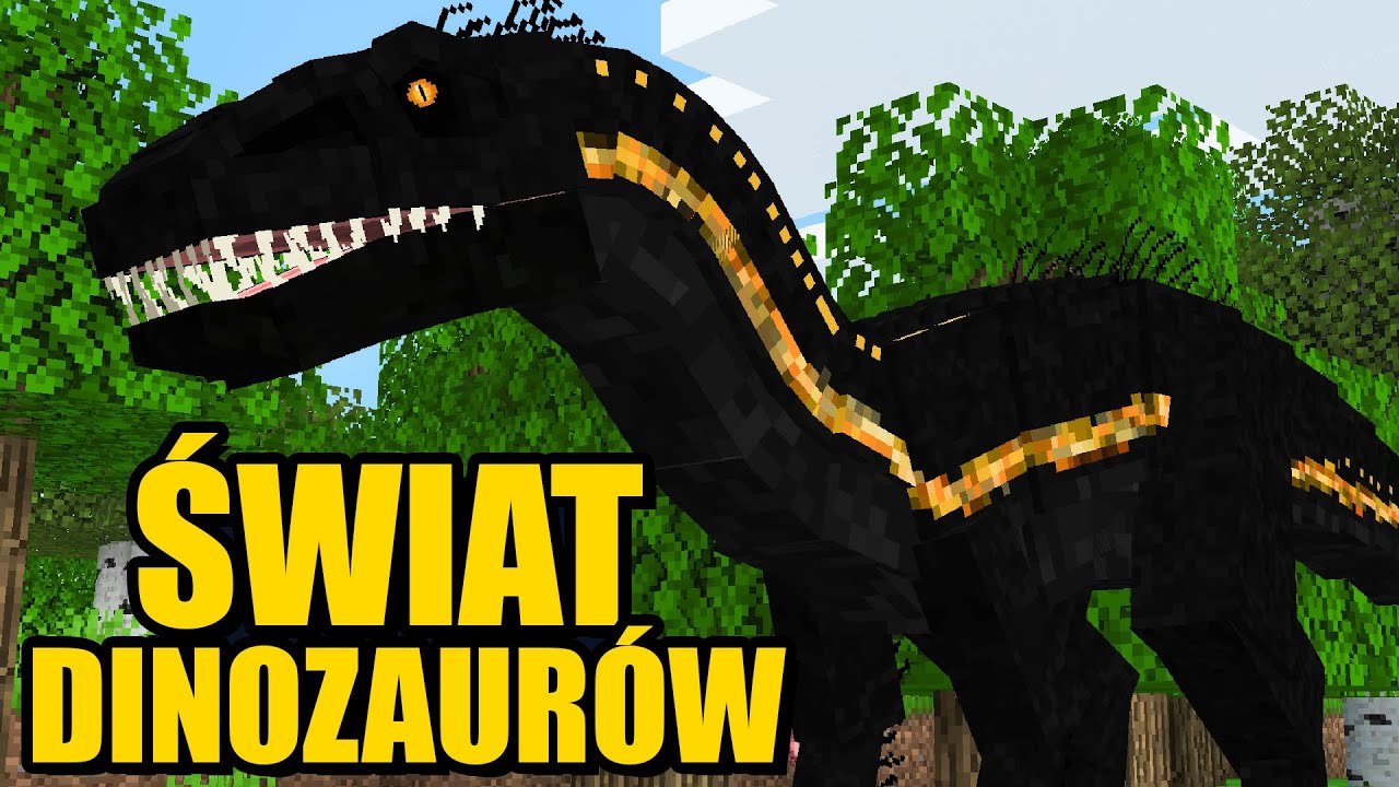MINECRAFT ŚWIAT DINOZAURÓW #30 - MAMY WSZYSTKO NA INDOMINUSA i INDORAPTORA!