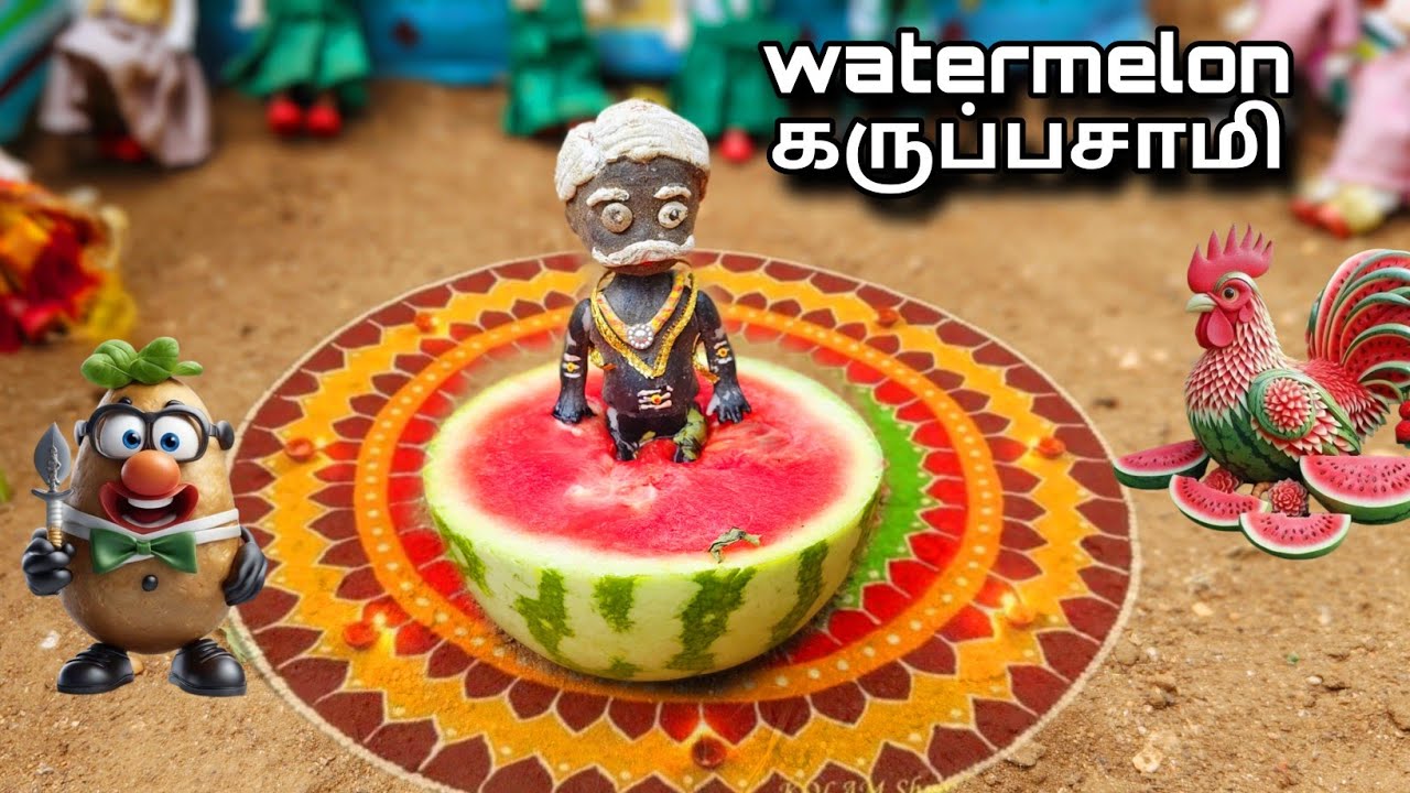 தர்பூணி கருப்பசமி | watermelon கருப்பசாமி| M and K barbies