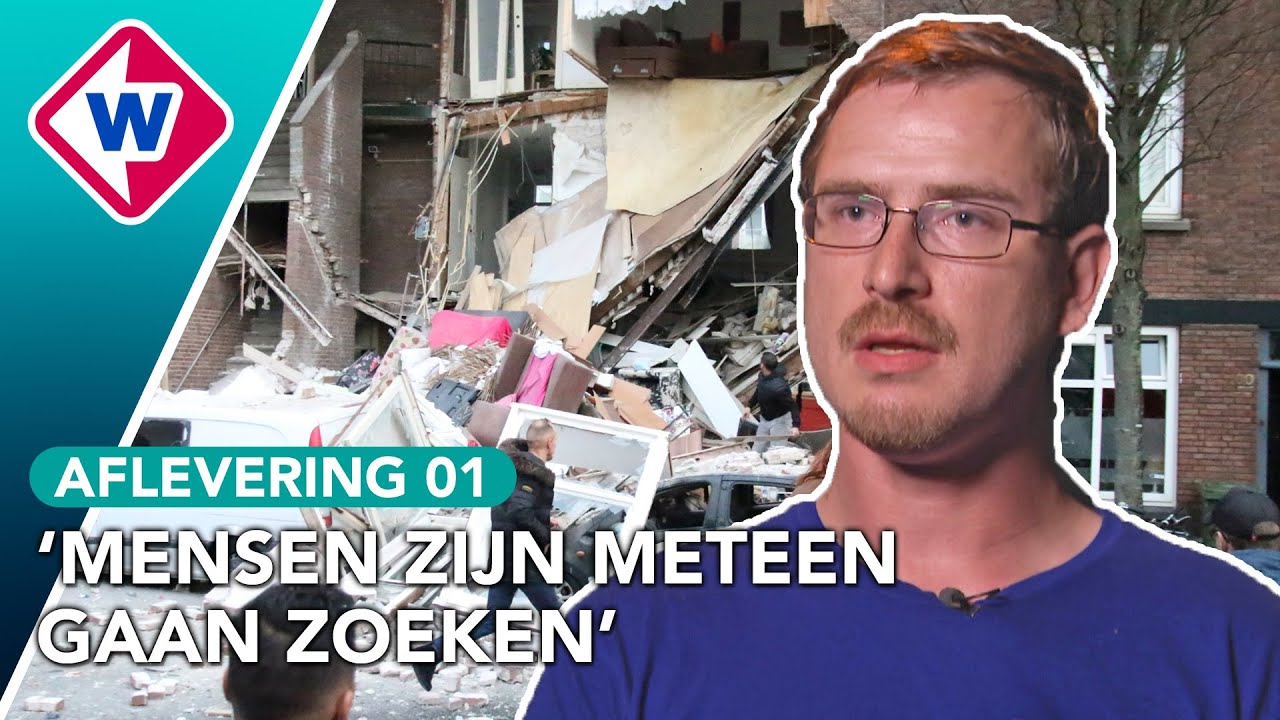 Ingestorte huizen na gasexplosie: Mike ziet de ravage van dichtbij | 112 Ooggetuige