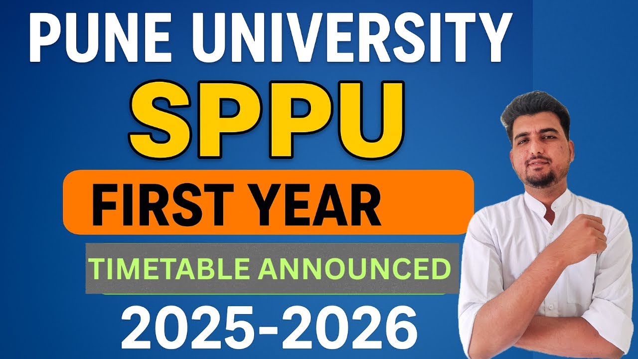 First Year Engineering 2024 Pattern  Exam Time Table Announced