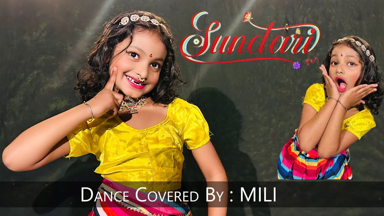 Sundari Song Dance Cover | Sanju Rathod | Smile With Mili | Easy Bollywood Dance Step #sundari 