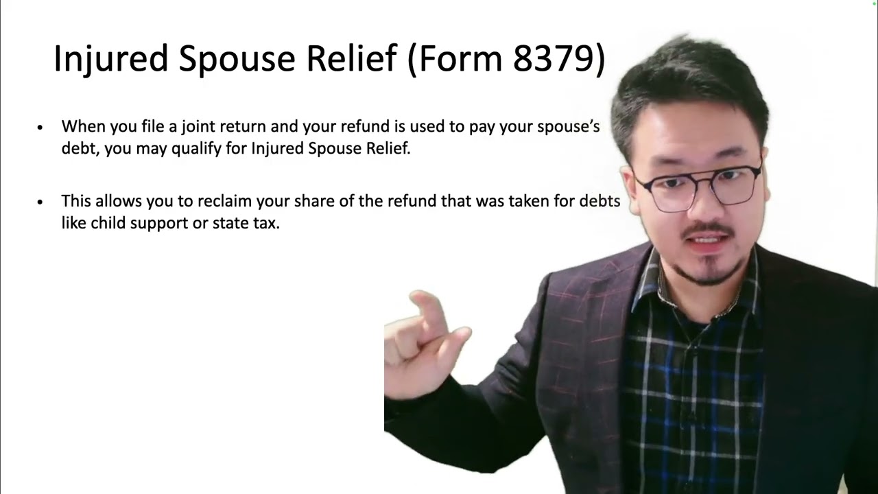 Form 8379 1 Injured Spouse Allocation
