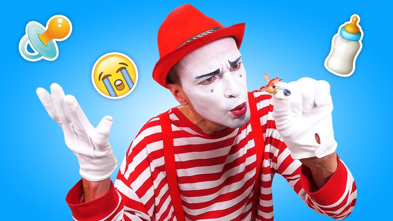 Wo ist Baby Born Annabelles Schnuller? Clownsvideo. Spielspaß mit Puppen.