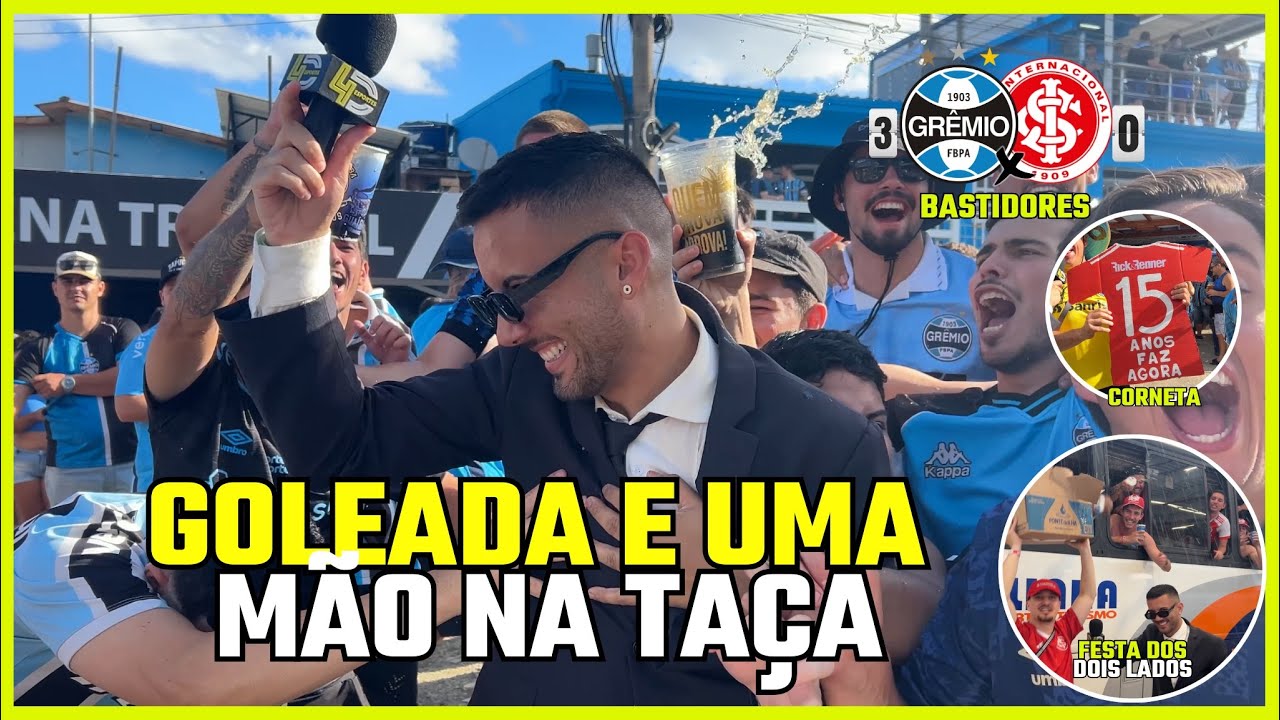 GRÊMIO 3X0 INTER, BASTIDORES FINAL GAUCHÃO 2026 👀 [FALA AÍ 4D TV]