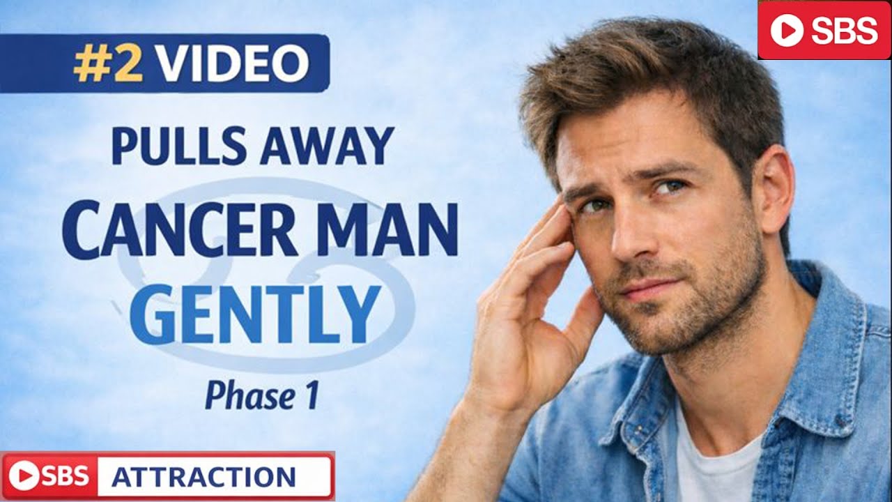 Why a Cancer Man Pulls Away Early (And How to Stop Triggering It)