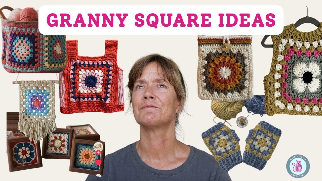 From Granny Squares to Design Ideas | Crochet Inspiration & Stash Projects