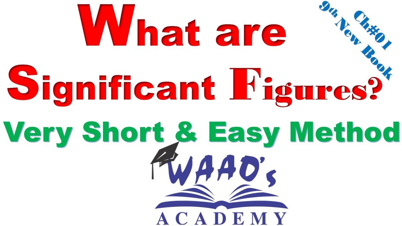 Significant Figures & Rules - A Fast Review! Matric Physics| Ch#02 Topic#05 Part 