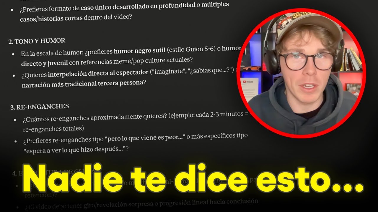C&oacute;mo hacer guiones con IA que hagan miles de $$$ (MONETIZABLES)