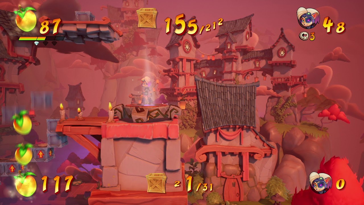 Wirbeltier | Alle sechs Edelsteine | Normal | Crash Bandicoot 4 | 4-1-N-E