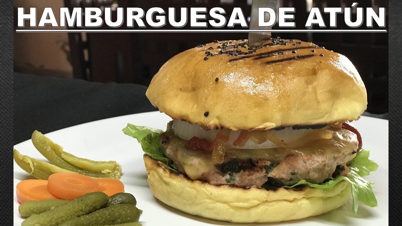 Hamburguesa de Atún Fresco