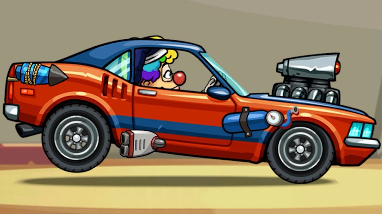 Маслкар Hill Climb Racing 2 #29 Обновление. Тестирую Новую тачку в Событии на Машинки Кида