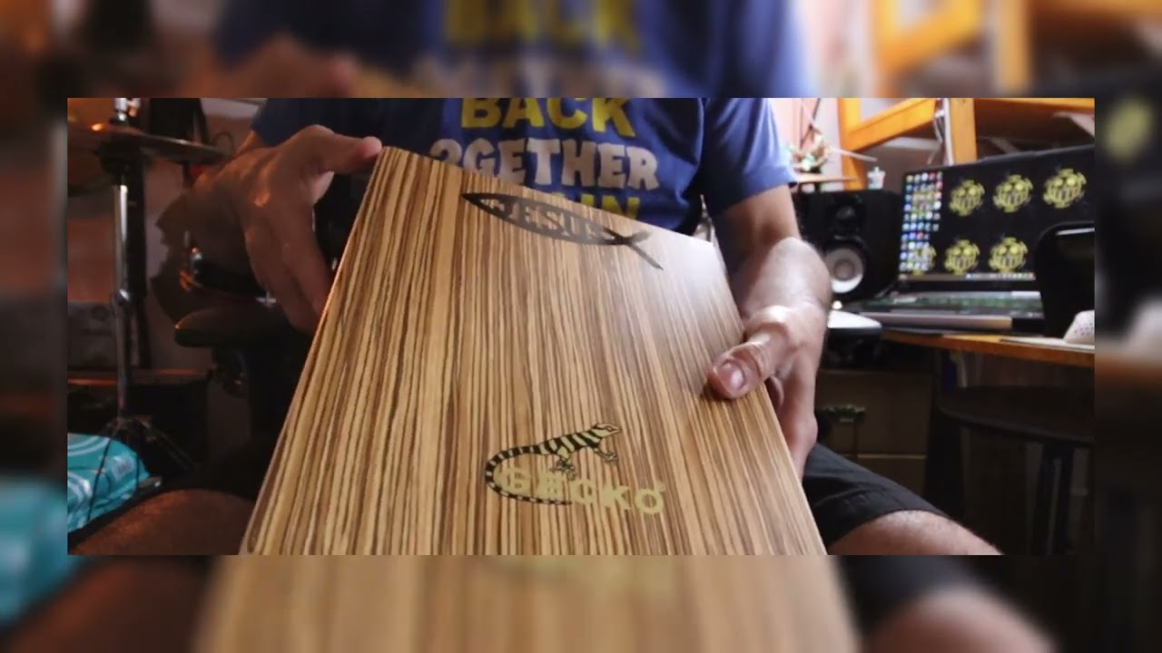 GECKO TRAVEL CAJON..Unboxing