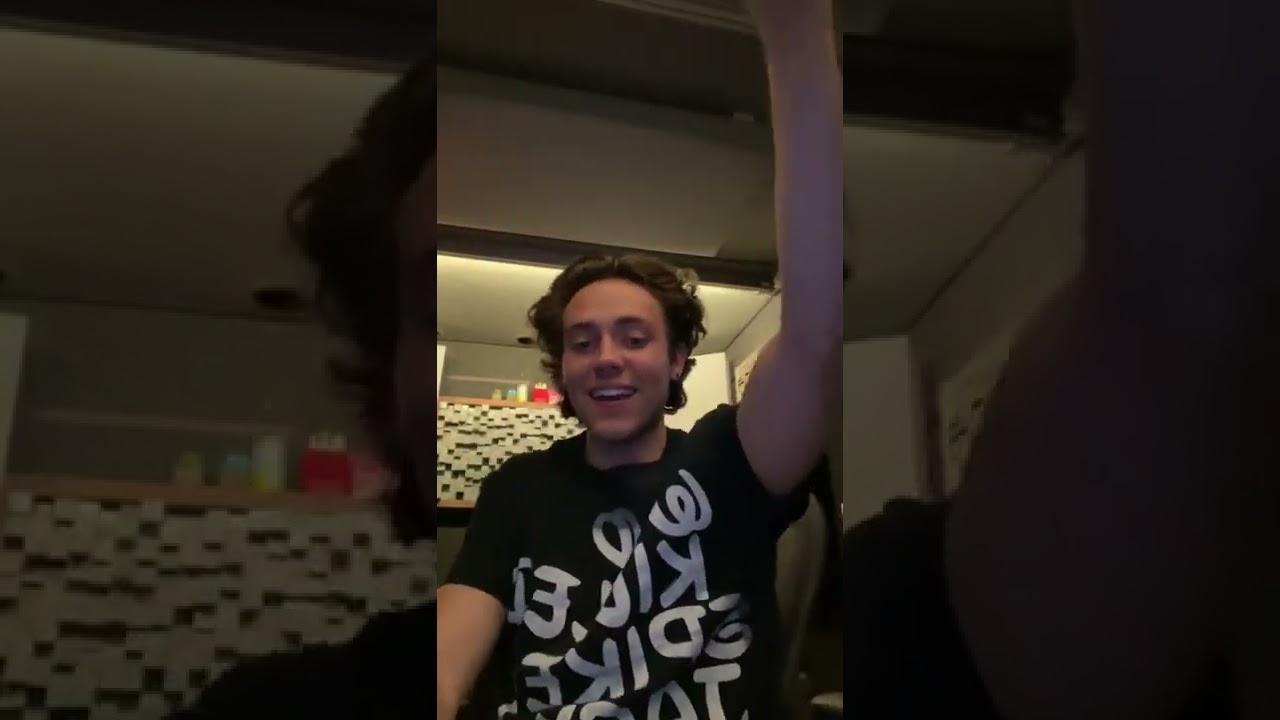 Ethan Cutkosky - Instagram Live (April 17, 2022)