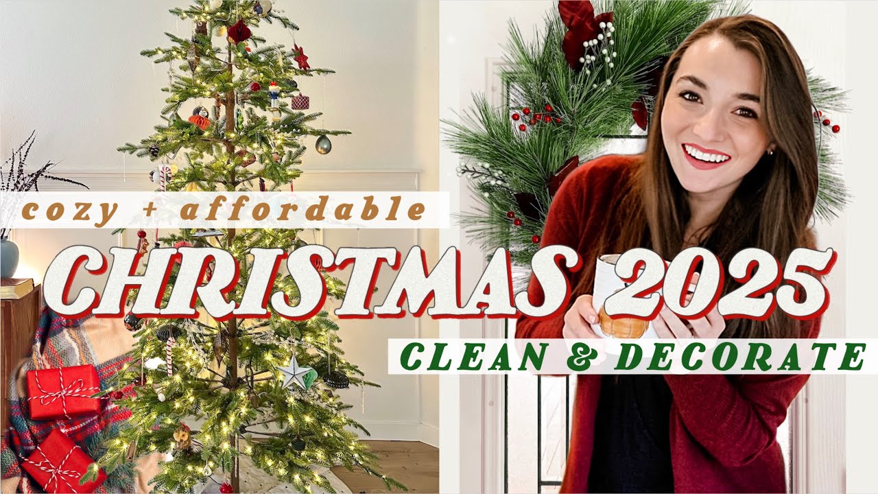 🎄НОВИНКА 2025 ГОДА! УБОРКА И УКРАШЕНИЕ К РОЖДЕСТВУ ВМЕСТЕ С МНОЙ! ✨ Без стресса✨ Уютные и доступн...