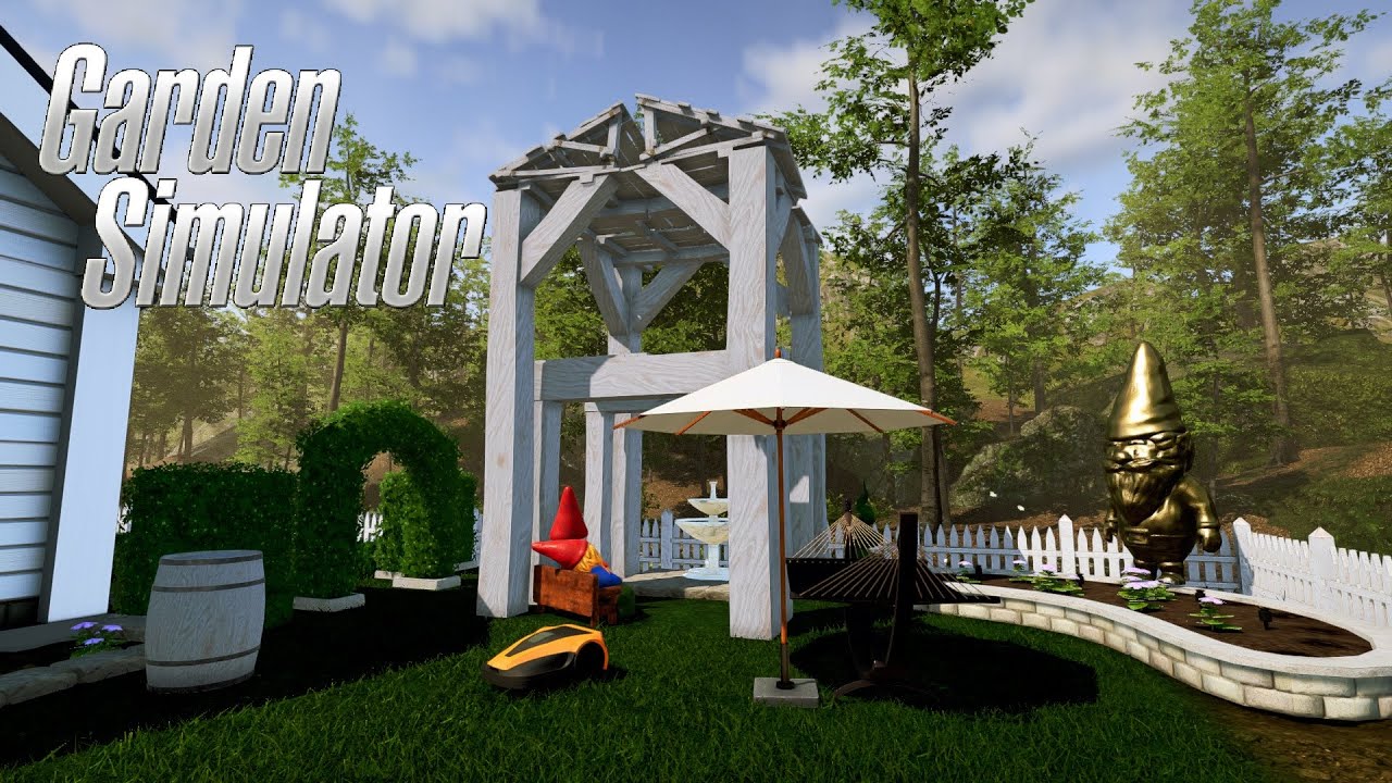 I Can Build With Wood Now! ~ Garden Simulator