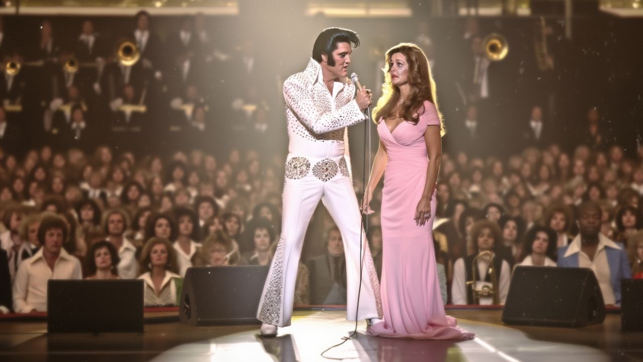 Elvis Stopped Mid-Performance When He Saw Priscilla Crying — The Arena Went Silent