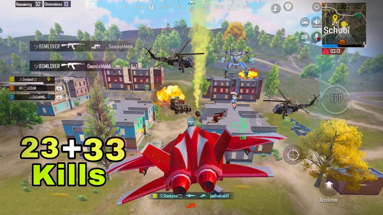 OP Fighter Jet Attacks🔥23+33 Kills🔥mastering payload mode💪
