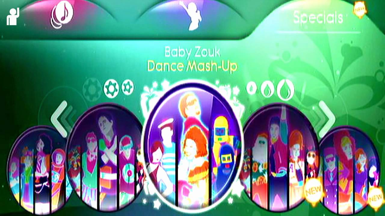 Just Dance 3 Special Gift Unlockable Tracks on Wii Special Edition