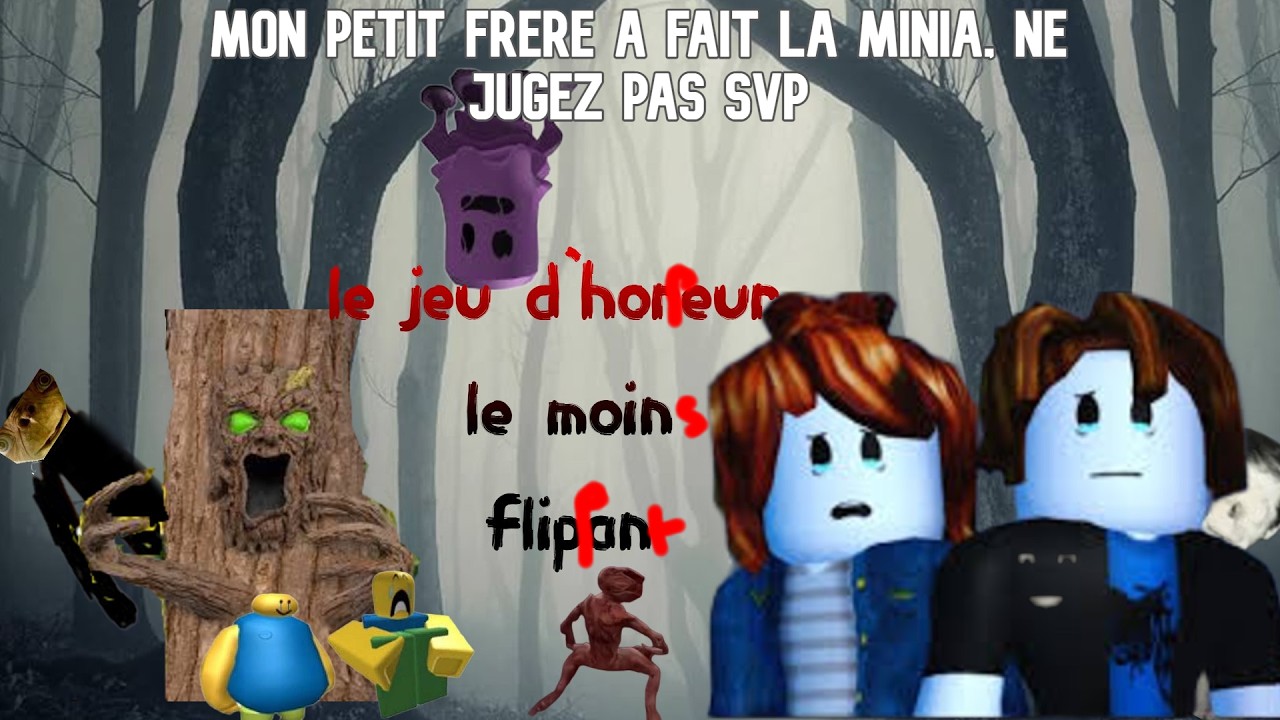 J'ai crée le jeu d'horreur le moins effrayant de Roblox !
