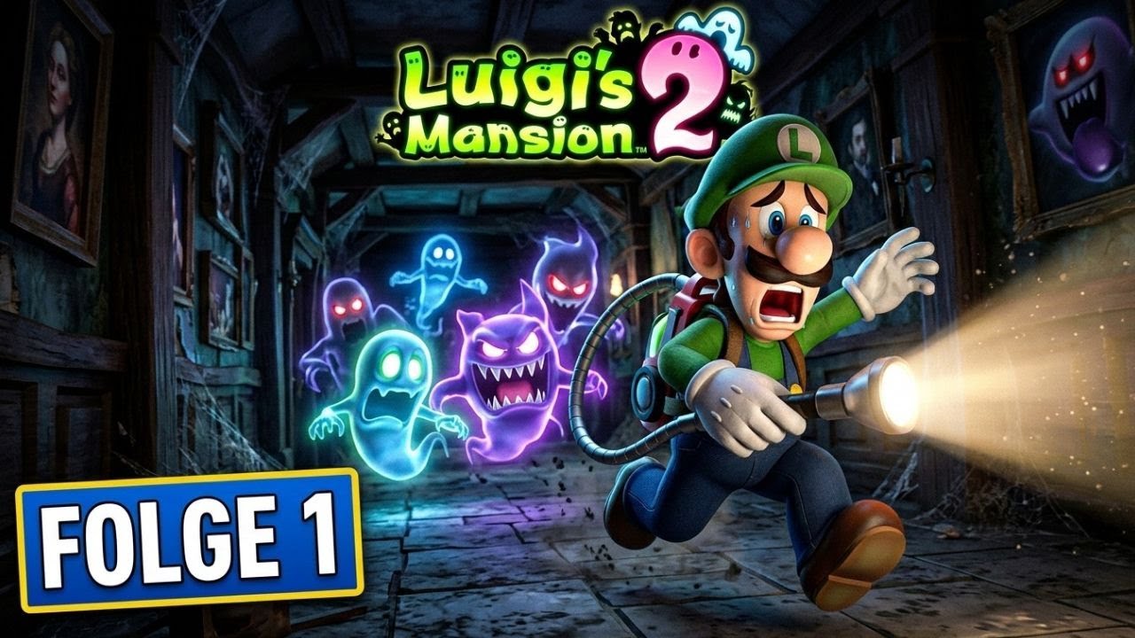 Das Gruseln beginnt! 🔦 | 👻 Luigi’s Mansion 2 HD – Folge 1