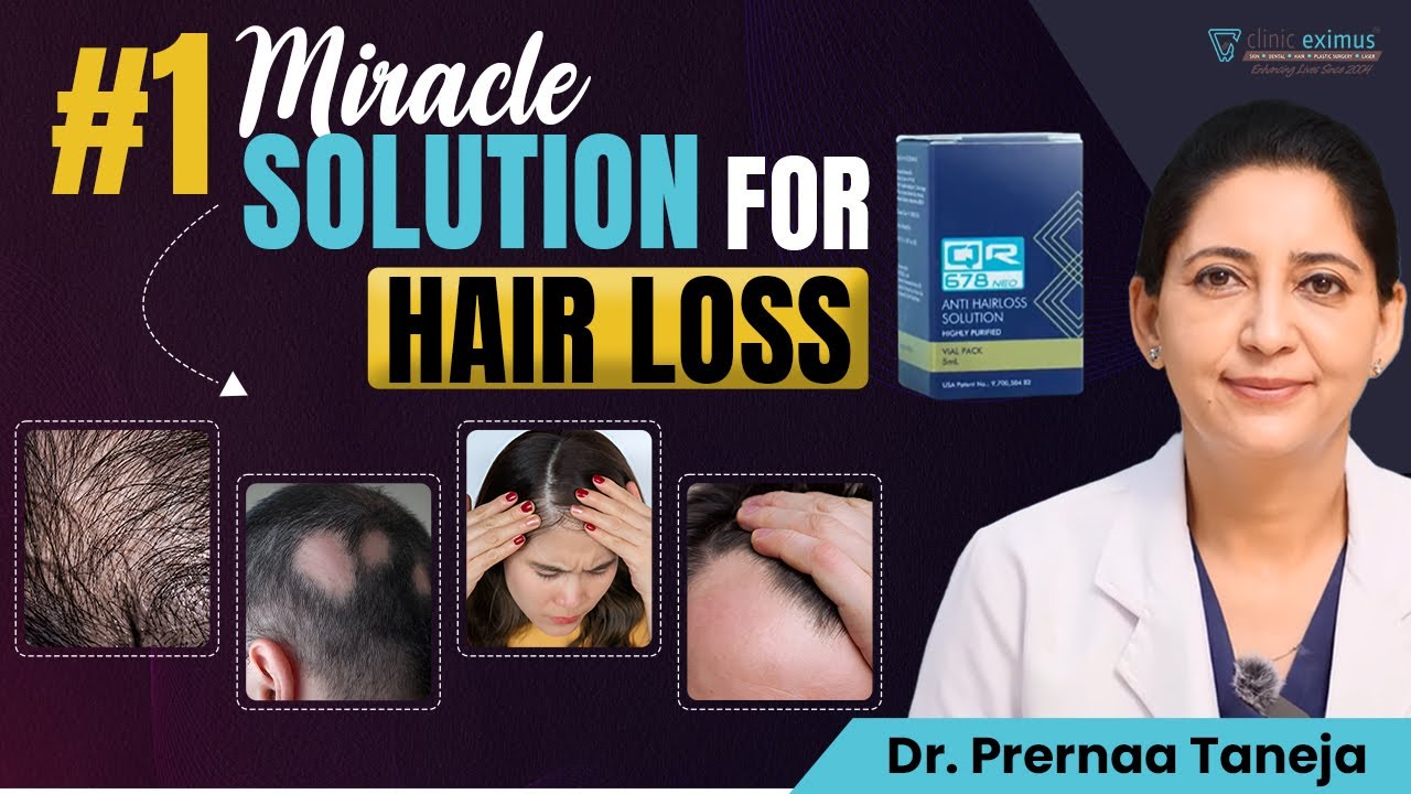 Balding No More: QR678 for Hair Regrowth | Hair Loss Treatment | Clinic Eximus