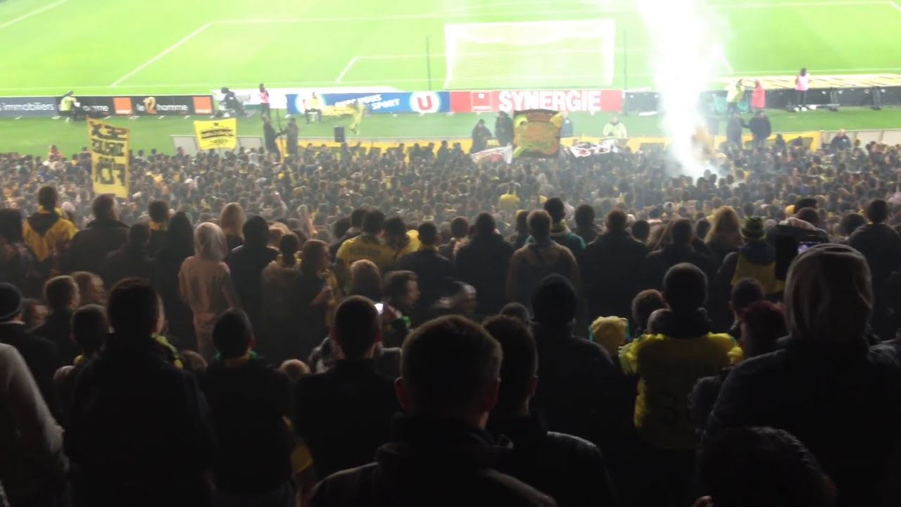 TRIBUNE LOIRE - Reprise des encouragements