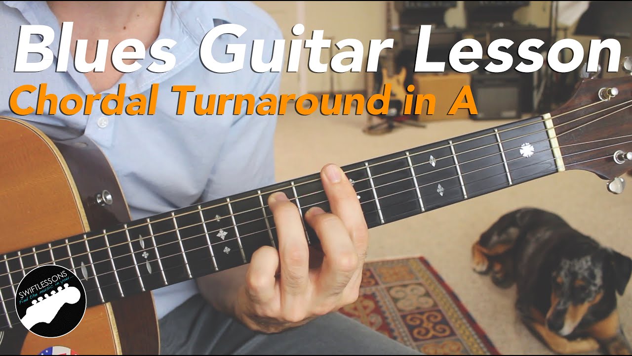 Sweet Blues Guitar Turnaround - Jazzy Acoustic Blues Lesson