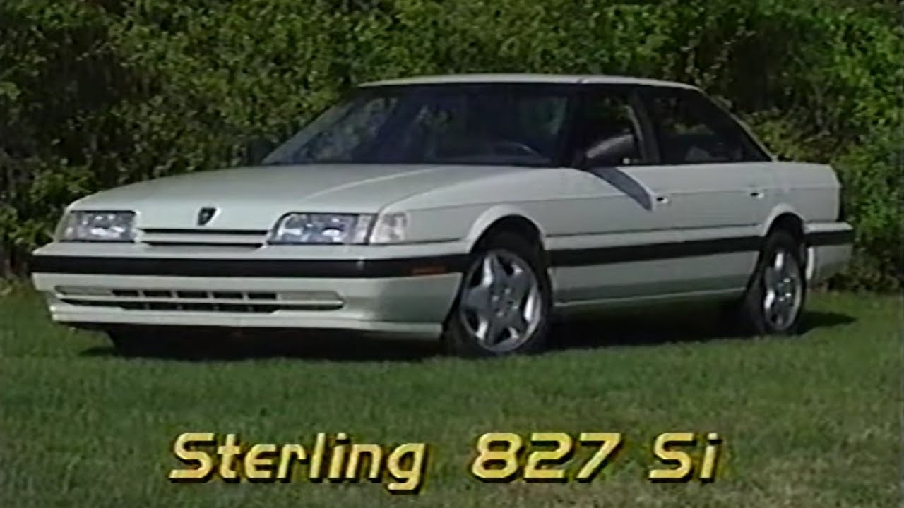1992 Sterling 827 Si (Rover/Honda Legend) - MotorWeek Retro