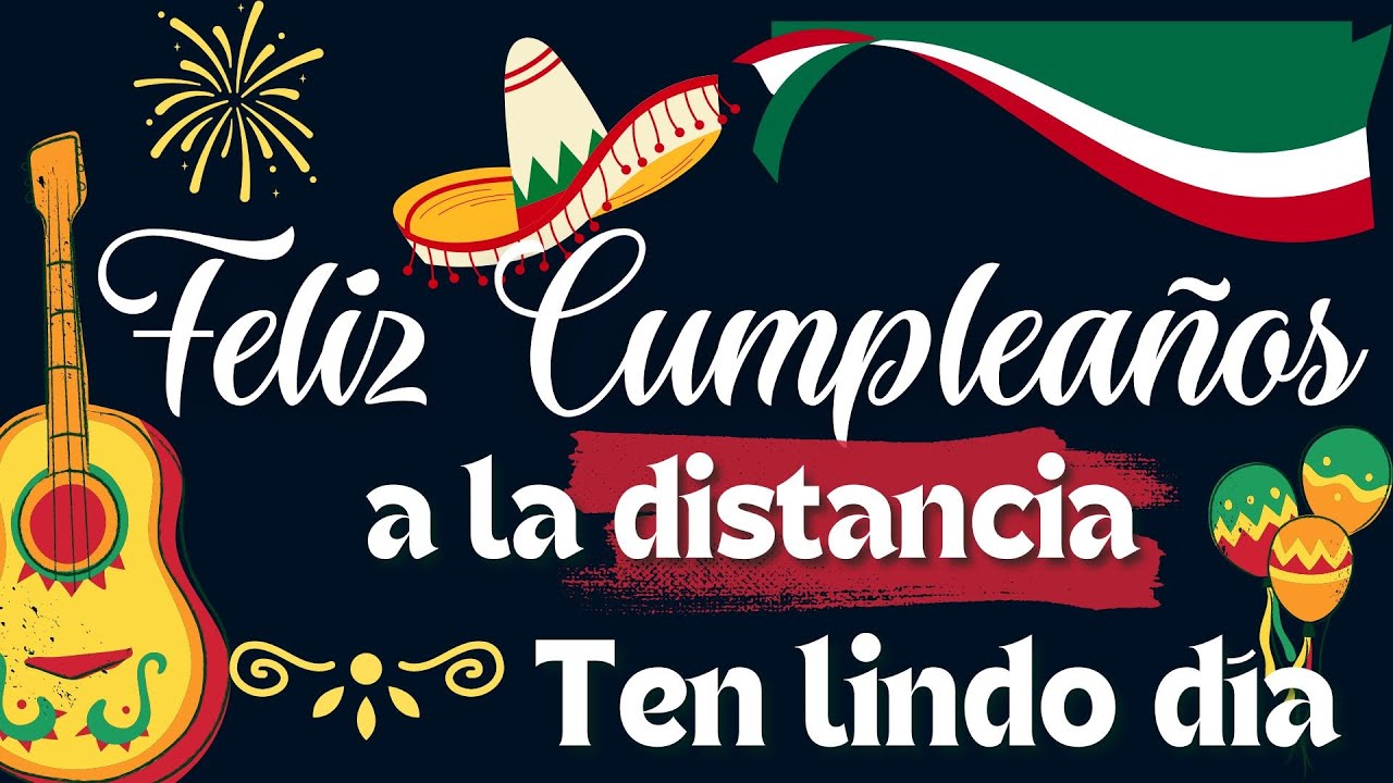 Las mañanitas 🎵 FELIZ CUMPLEAÑOS A LA DISTANCIA | #CUMPLEAÑOS FELIZ CON MUSICA🎵🎉