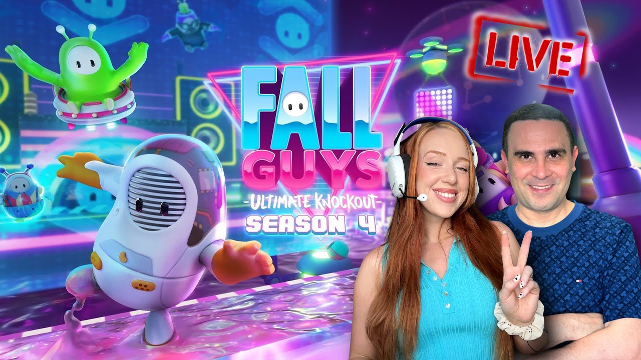 FALL GUYS LIVE | Cat Von K & 2J