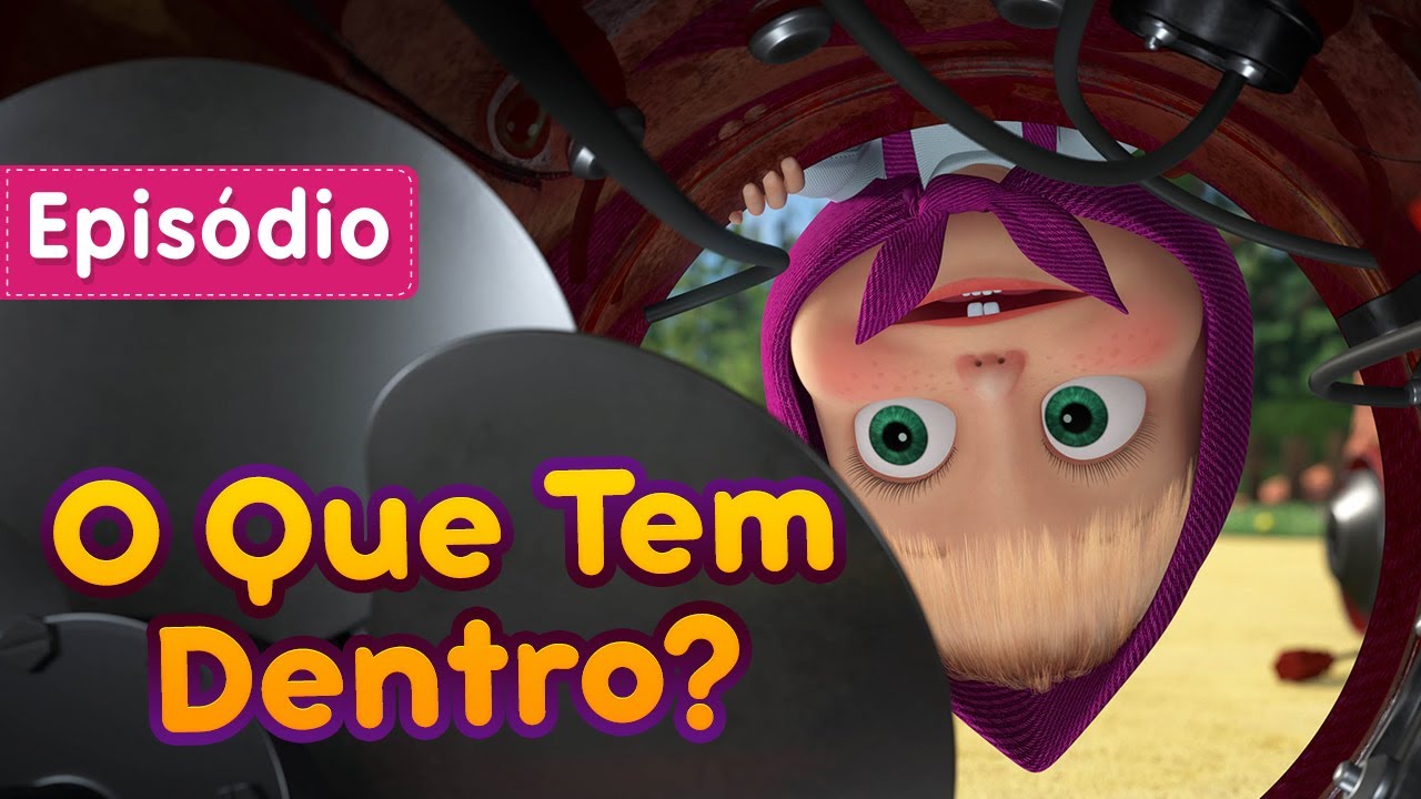 Masha e o Urso 💥 NEW SEASON! 👱‍♀️🐻 O Que Tem Dentro? ⚒️🐧 (Episódio 81) 💥 4K! 💥