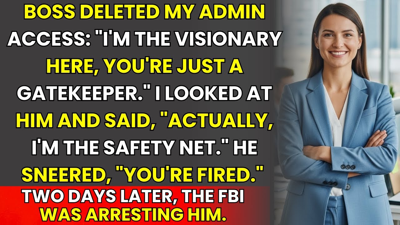 Boss Deleted Admin Access: 