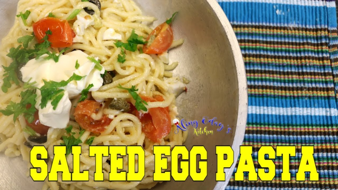 Quick and Easy Salted Egg Pasta