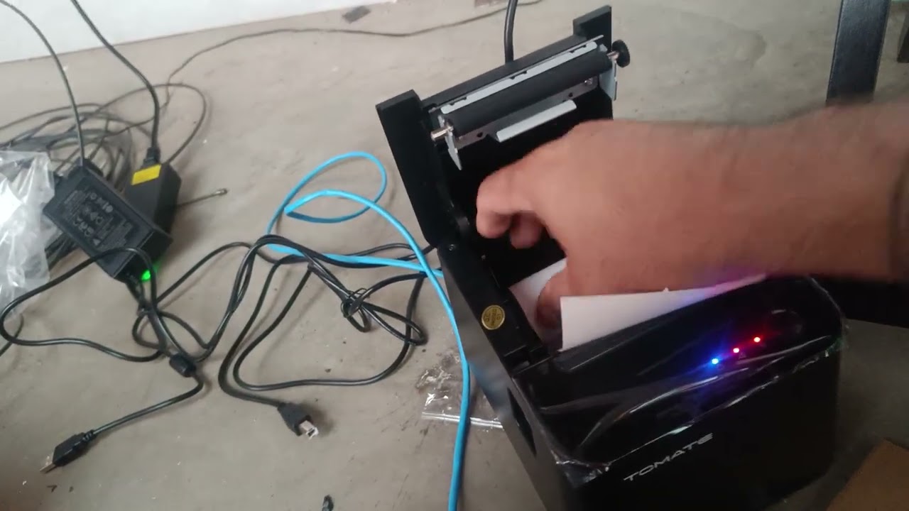Como instalar a impressora não fiscal Tomate MDK-081 via rede