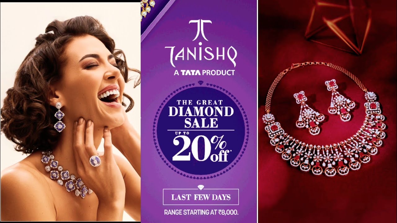 💞Tanishq Diamond festival 💞 huge range of diamond jewellery🔥 with offers and prices