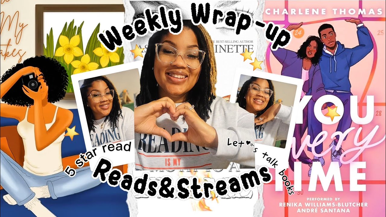 🗓📚Weekly wrap-up|What I've read, watched & rated⭐️ for the week!