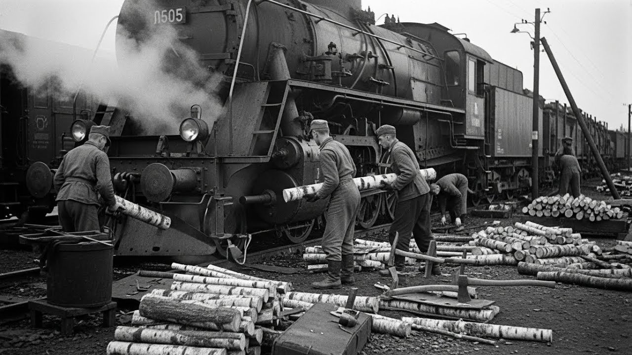 DE CE LOCOMOTIVELE SOVIETICE E MERGEAU CU LEMN ȘI CĂRBUNE, IAR GERMANE CU CĂRBUNE SPECIAL