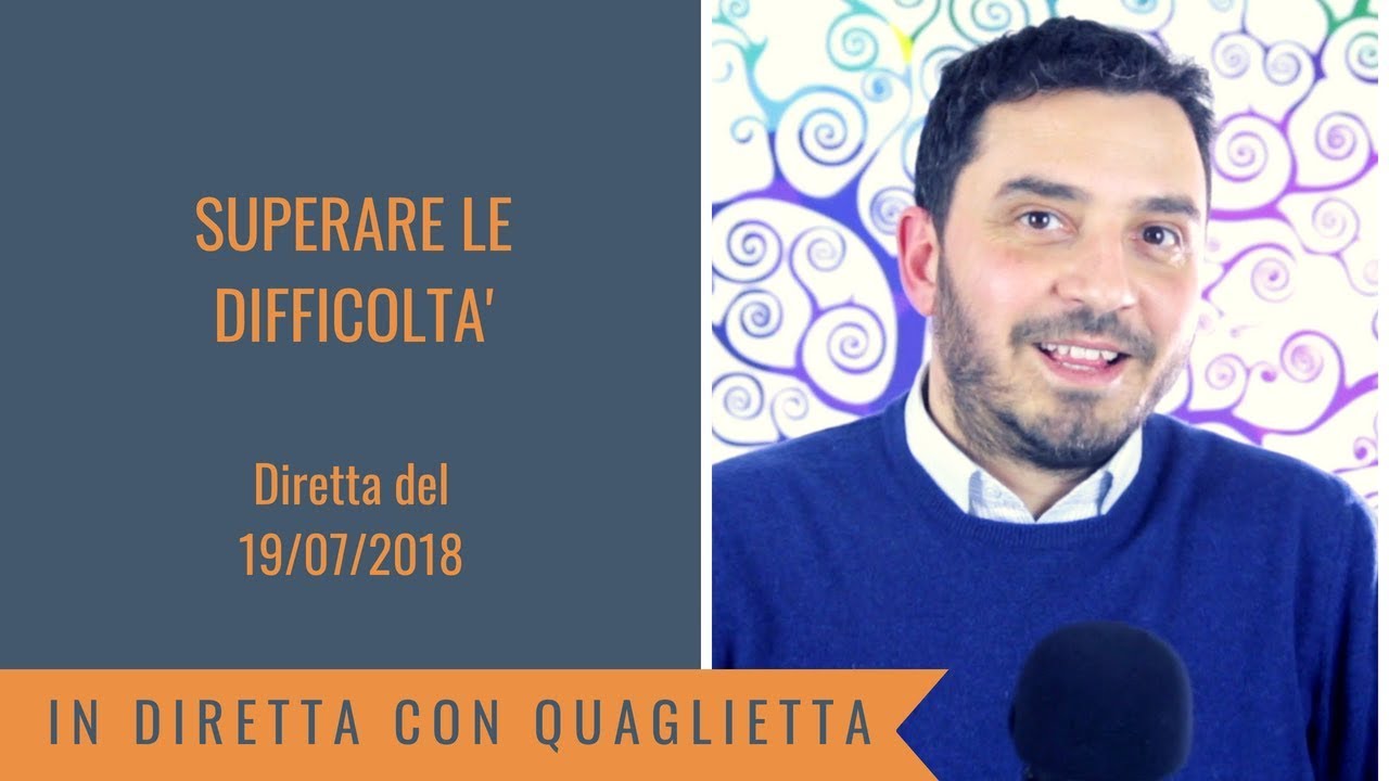 Superare le difficoltà