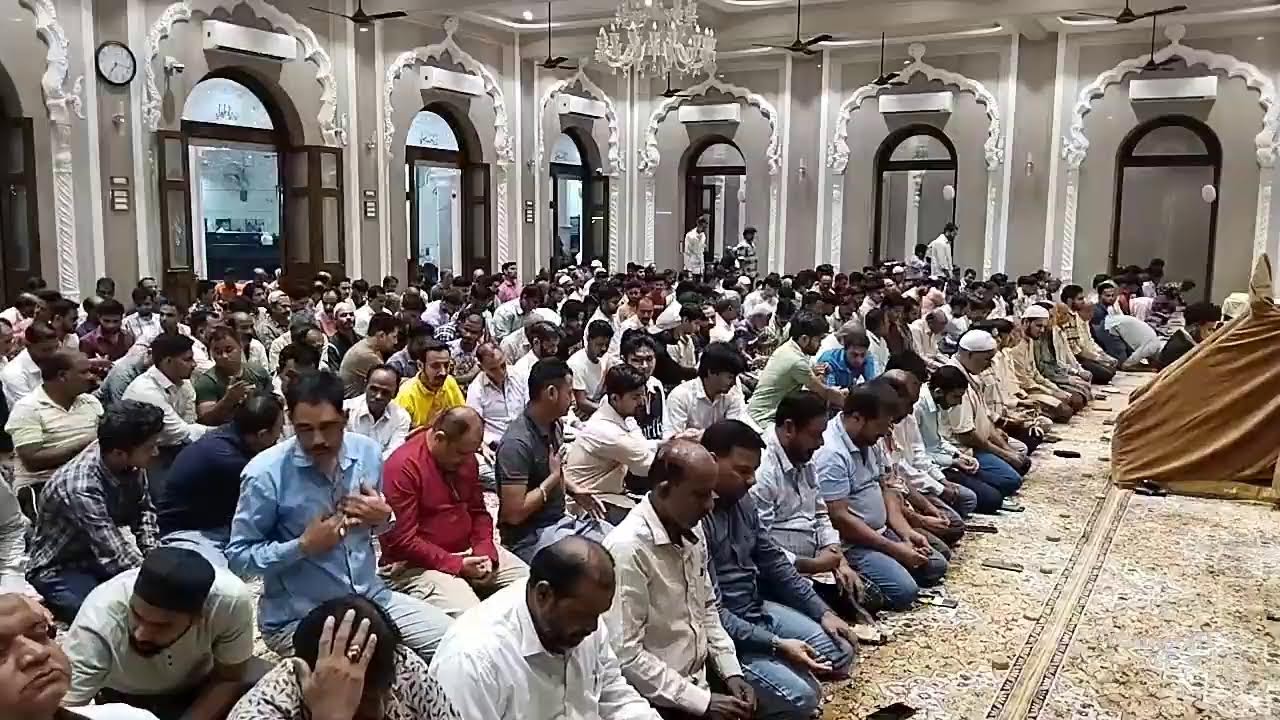 AZAN & NAMAZ E MAGRIB ISHA 6 56 PM KHOJA SHIA ISHNA ASHARI JAMA MASJID Mumbai