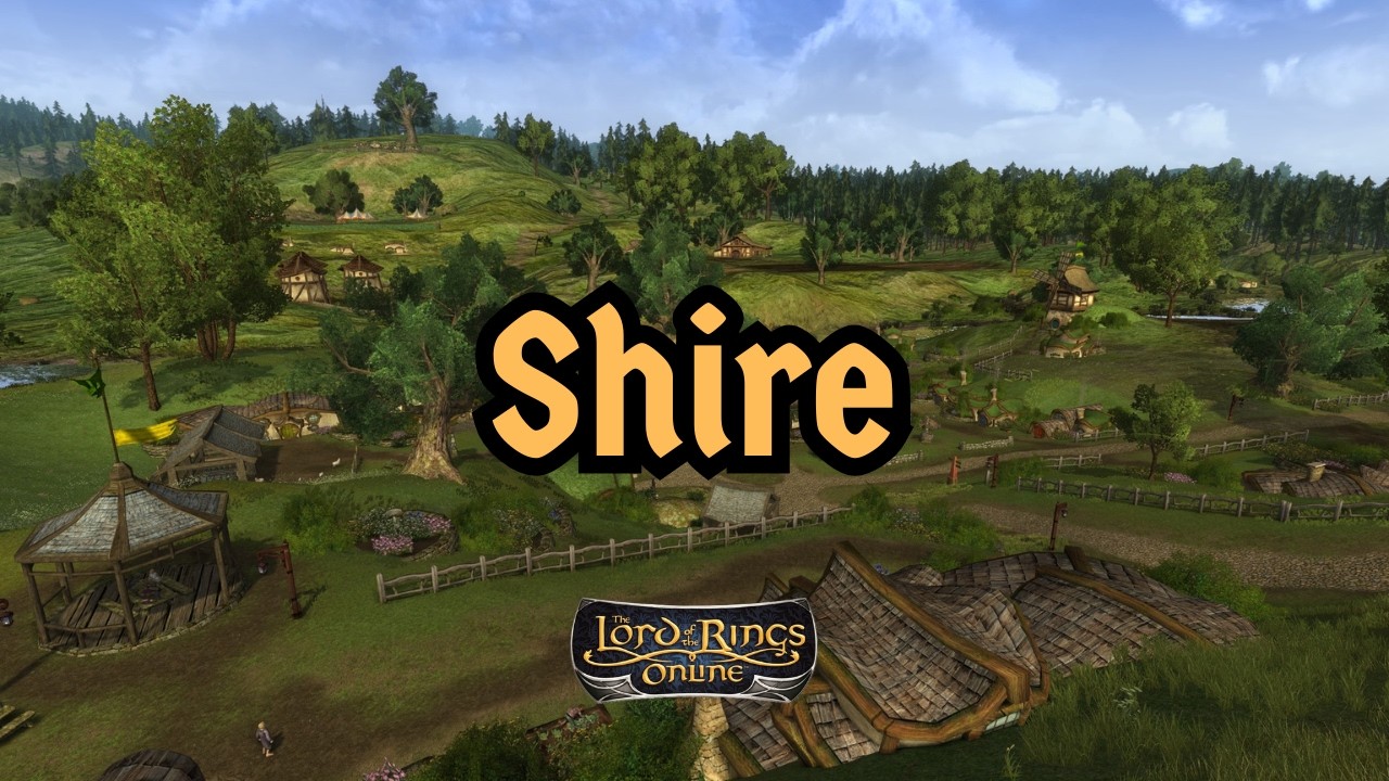 The Shire Exploring in Lotro  | A long journey in Middle Earth Series |  Gaming ASMR