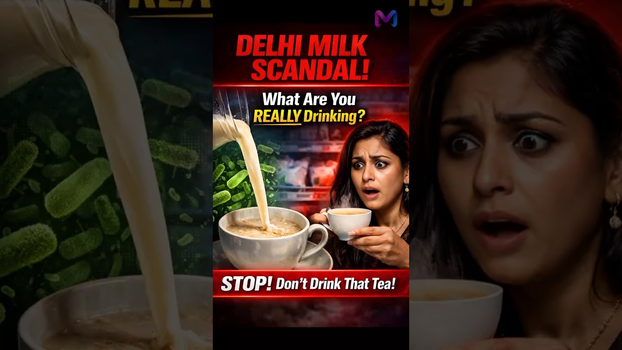 TRUSTED MILK BRANDS FAILED?!#healthalert  #delhinews  #tealovers  #amul  #breakingnews  #ytshorts.